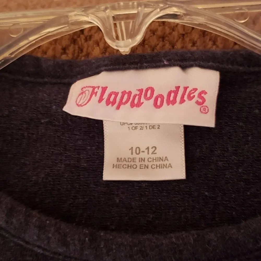 Flapdoodles Brand Elephant Girls Dress Sz 10/12